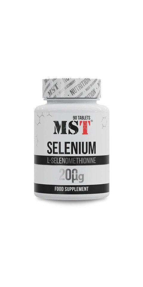 MST Nutrition Selen 200mcg 90 Tabletten Tabletten, 18 g, Tabletten