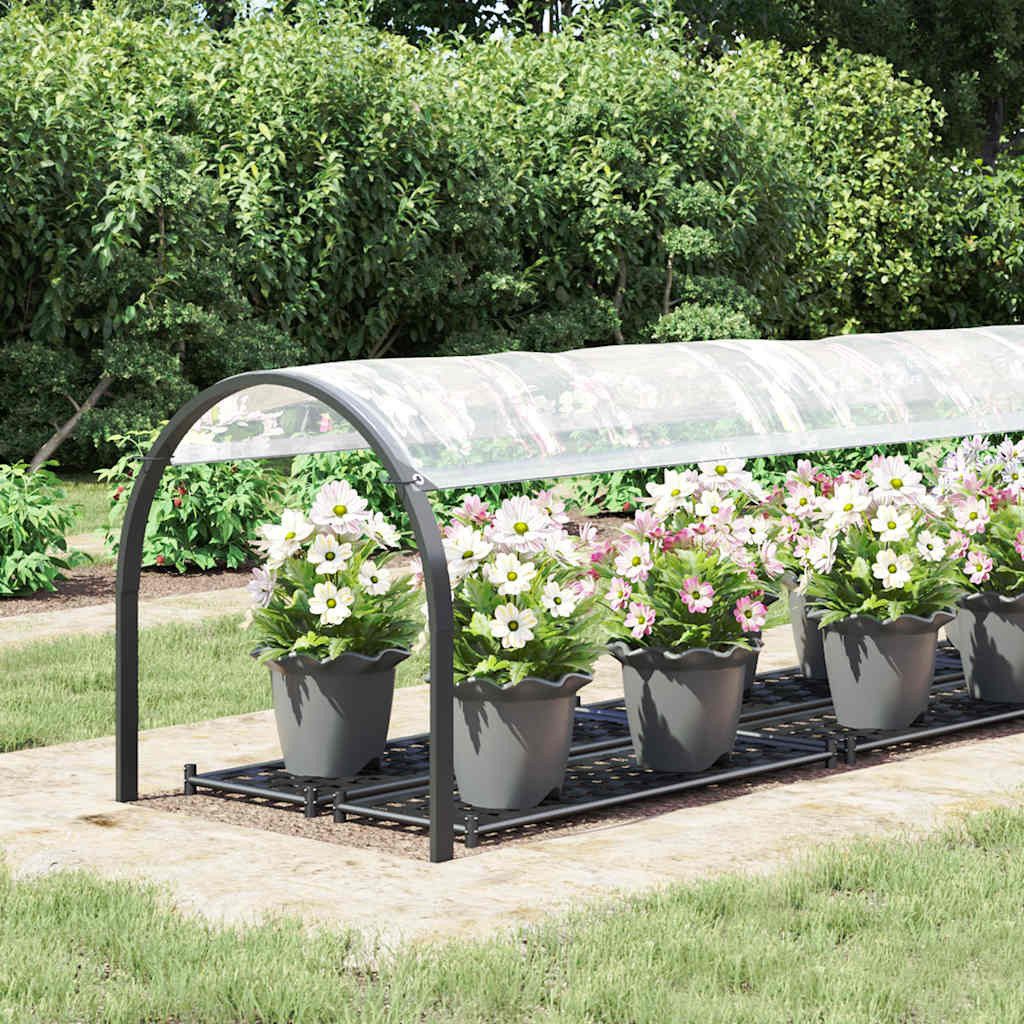 vidaXL Schutzplane Transparente Plane mit Ösen 1x4 m Polyethylen (1-St) günstig online kaufen