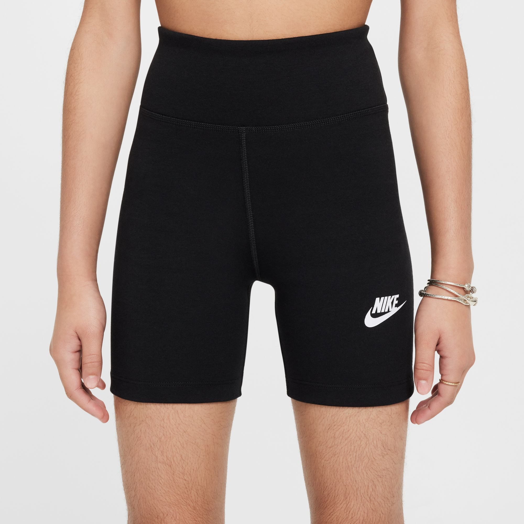 Nike Sportswear Shorts Nike Sportswear Classic Girls' High-Waisted 5" Biker Shorts