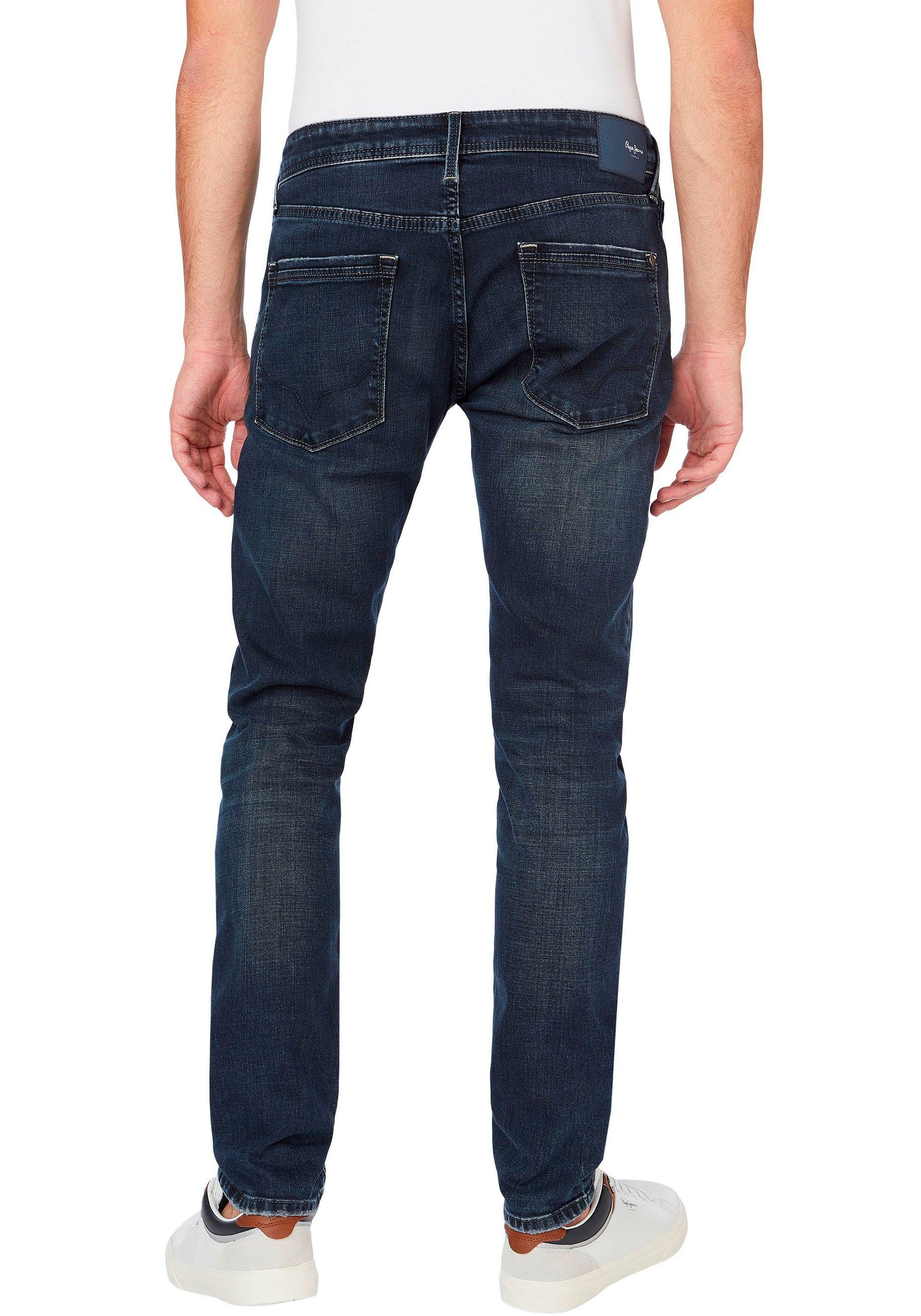 blueblack Tapered-fit-Jeans STANLEY Jeans Pepe