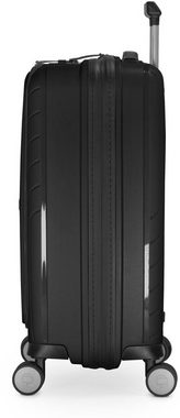 Hauptstadtkoffer Hartschalen-Trolley »TXL, schwarz, 55 cm«, 4 Rollen, mit gepolstertem Laptopfach