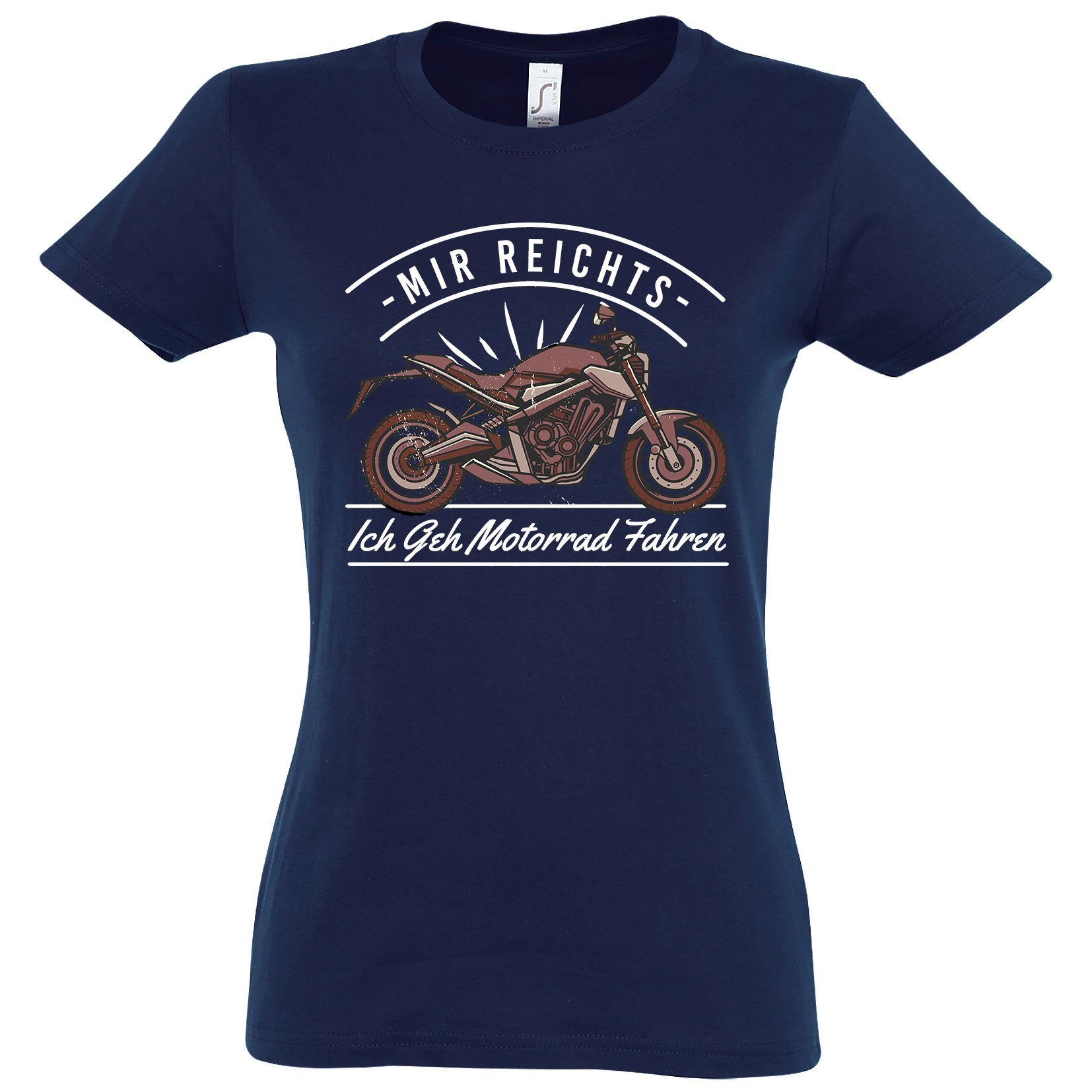 Youth Designz T-Shirt Ich Geh Motorrad günstig online kaufen