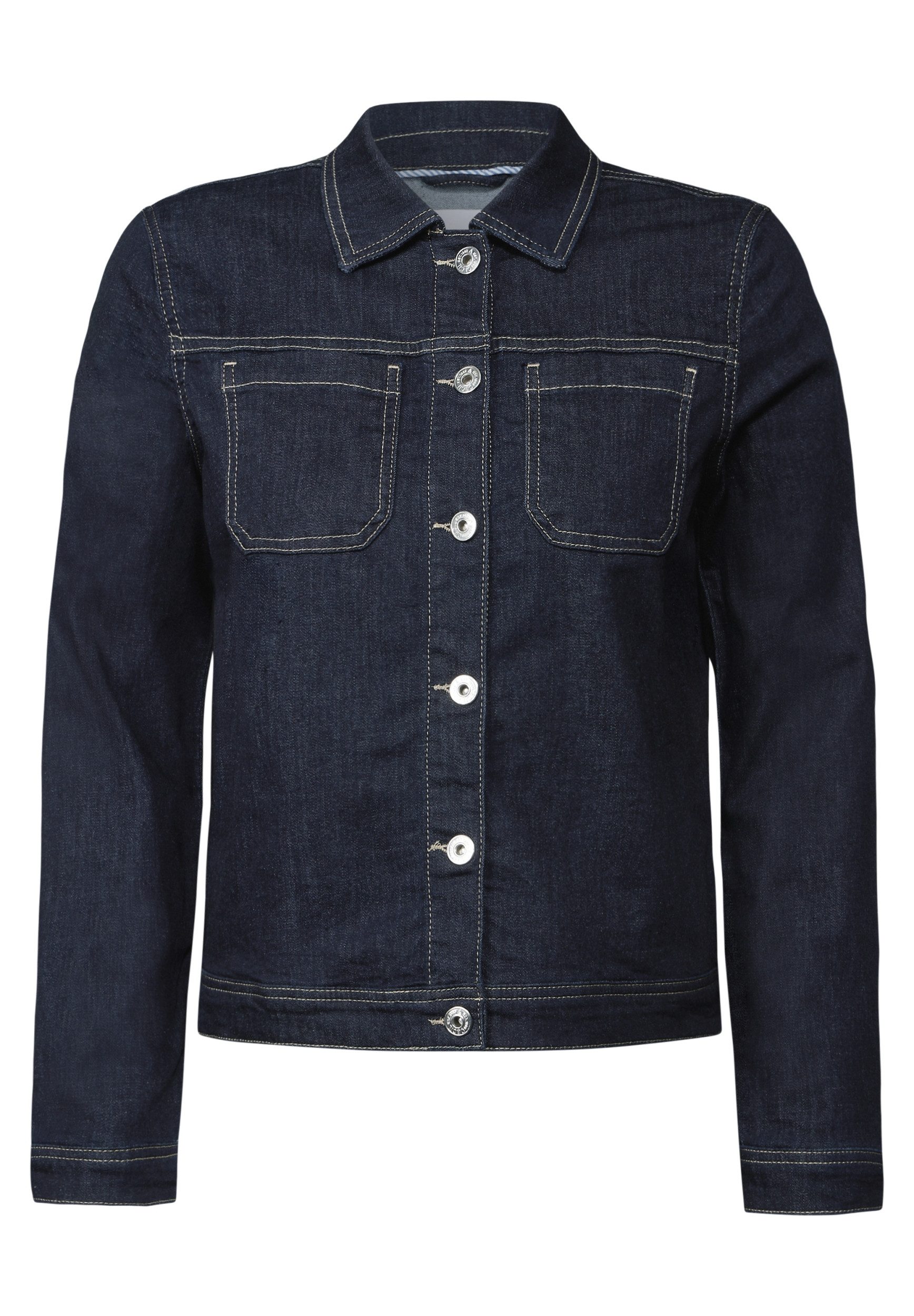 CECIL Jackenblazer SET_Style Denim Overshirt Rins günstig online kaufen