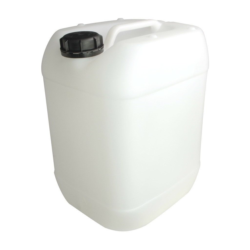 Trevendo Kanister Leerkanister aus HD-PE, DIN 61, natur (20 Liter), lebensmittelecht