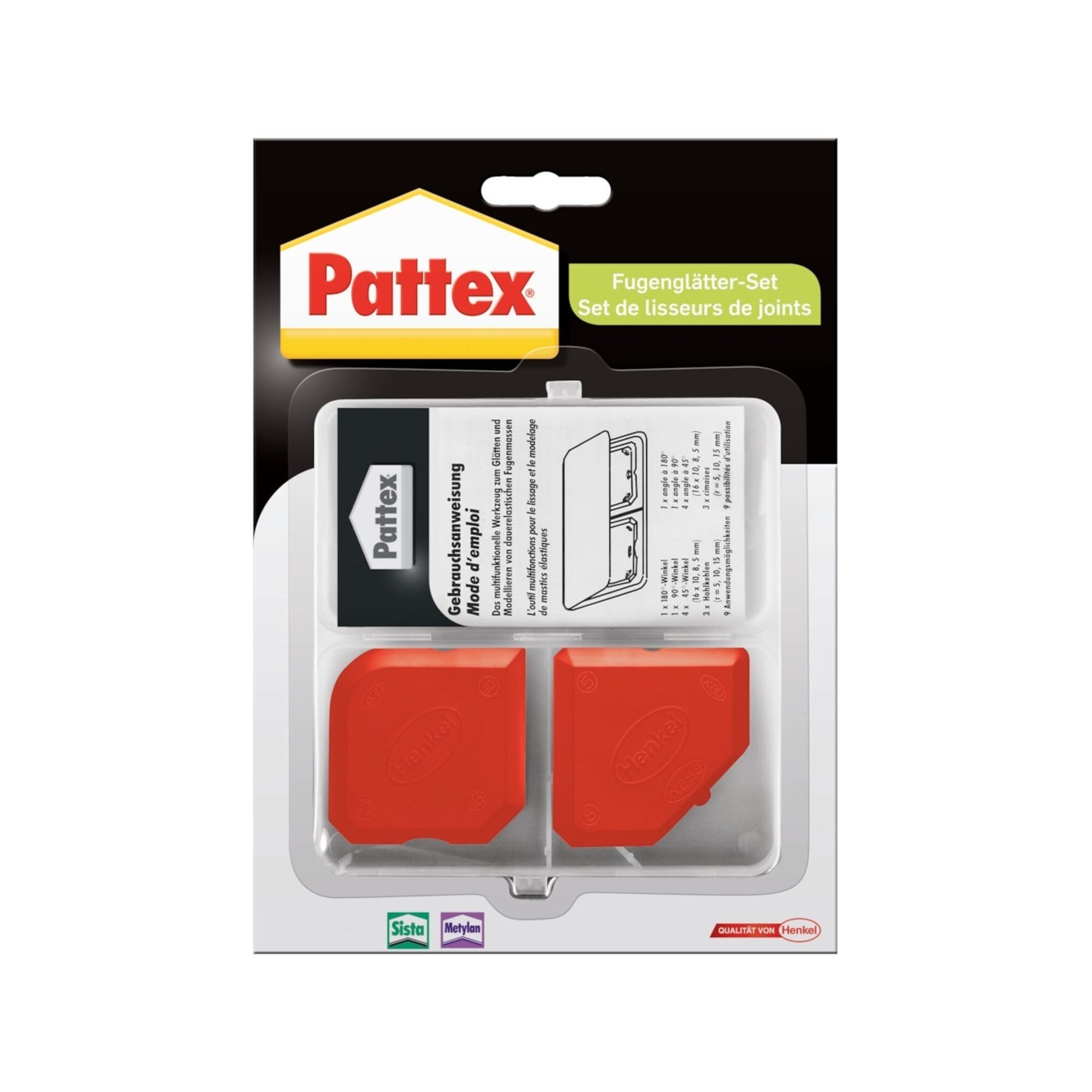 Pattex Kartuschenpistole Pattex Fugenglätter-Set 7g