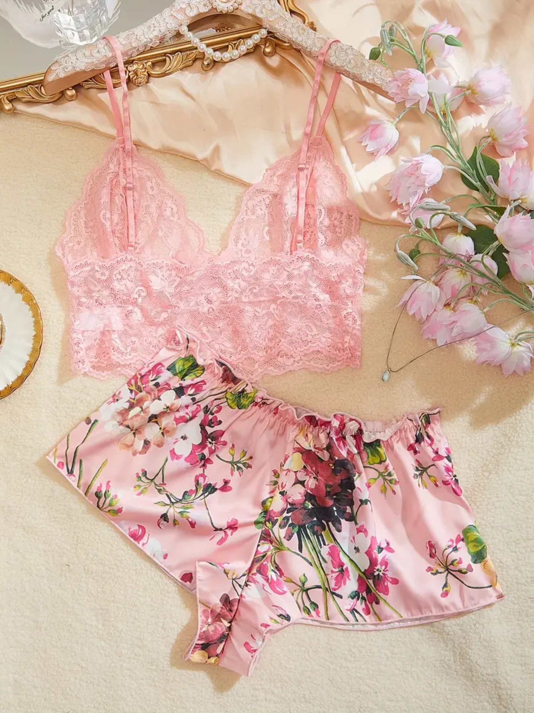 Elegant Love Shorty Sexy Dessous-Set – günstig online kaufen