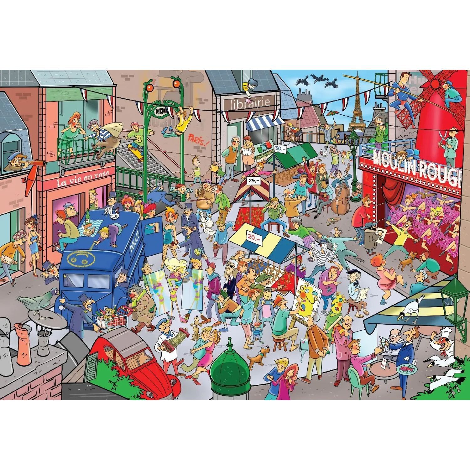 Goliath Toys Puzzle That's Life City Edition - Paris, 1000 Puzzleteile
