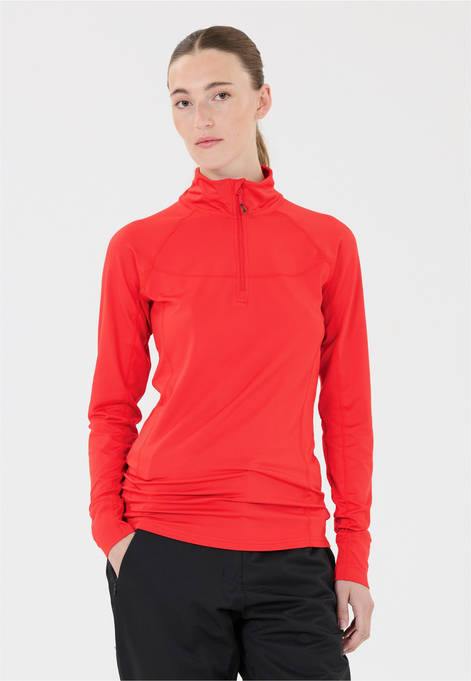 Langarmshirt Blume