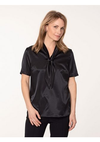 Блуза из эластичный атлас