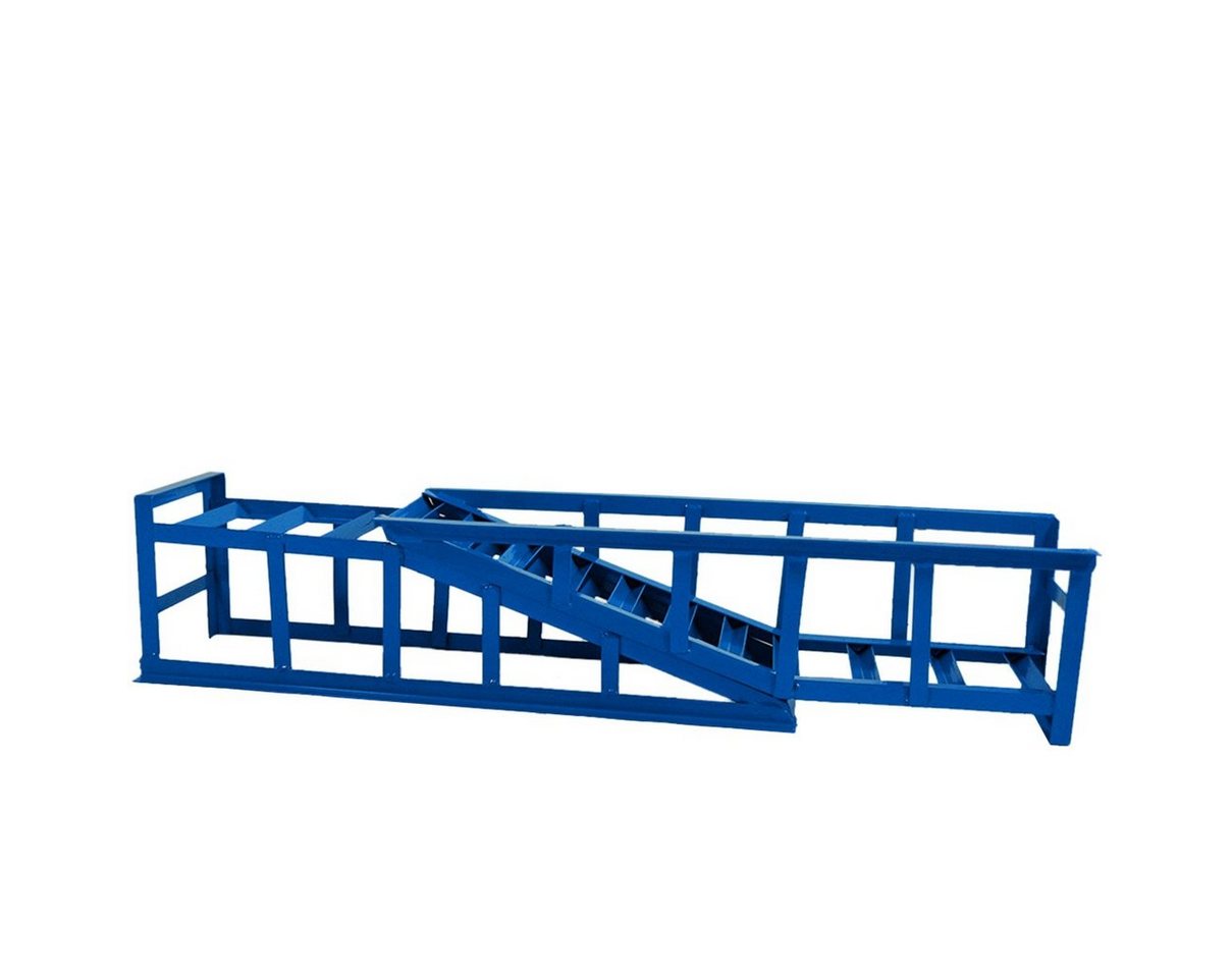 HELO24 Auffahrrampe PKW 2x blau bis 225er Räder