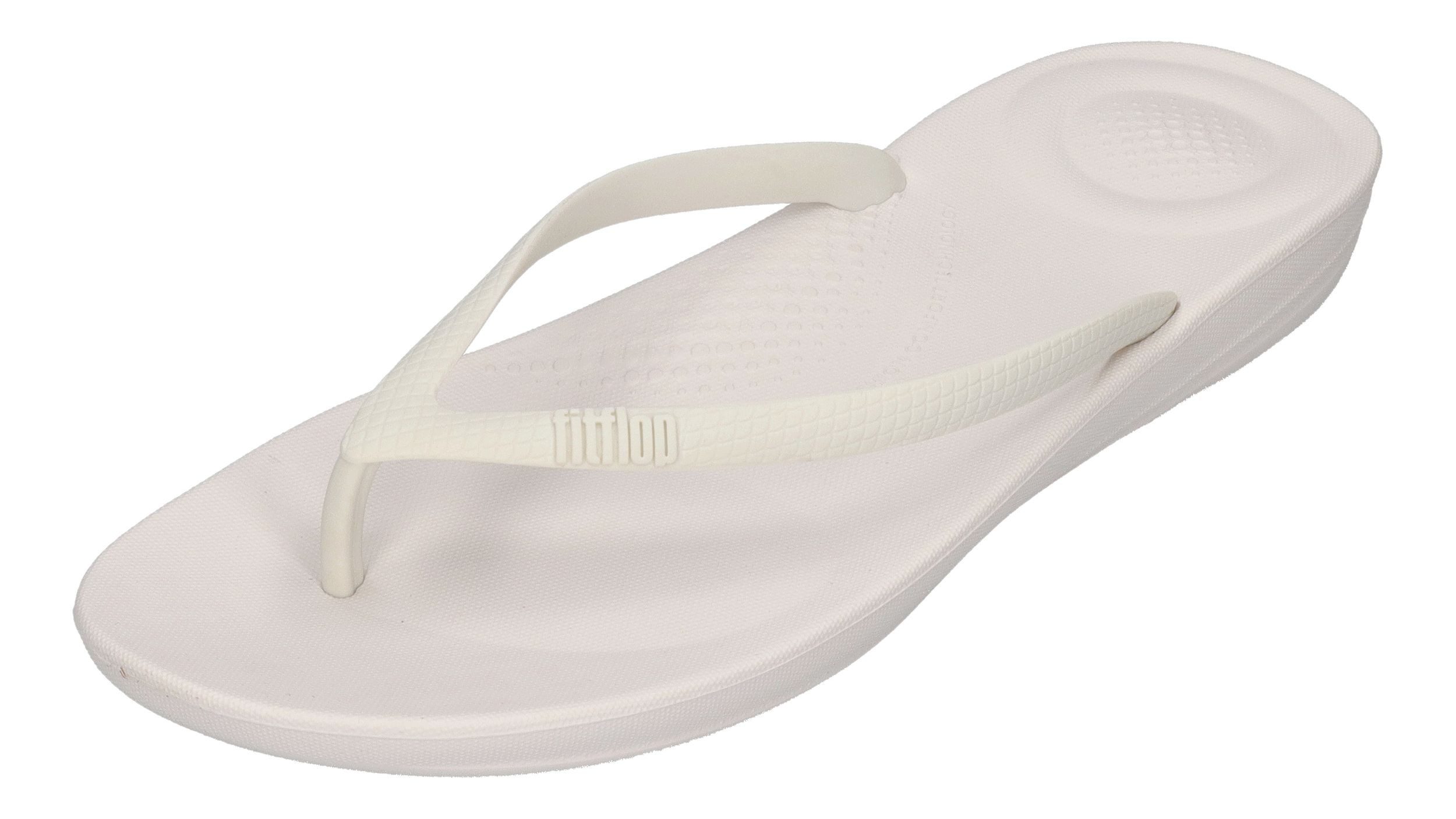 Fitflop IQUSHION ERGONOMIC FLIP E54 Zehentrenner Urban White