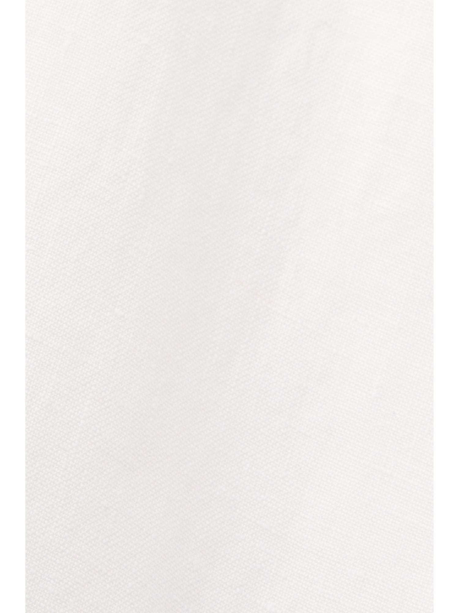 Esprit Collection Minikleid Mini-Hemdblusenkleid, WHITE Leinen 100 