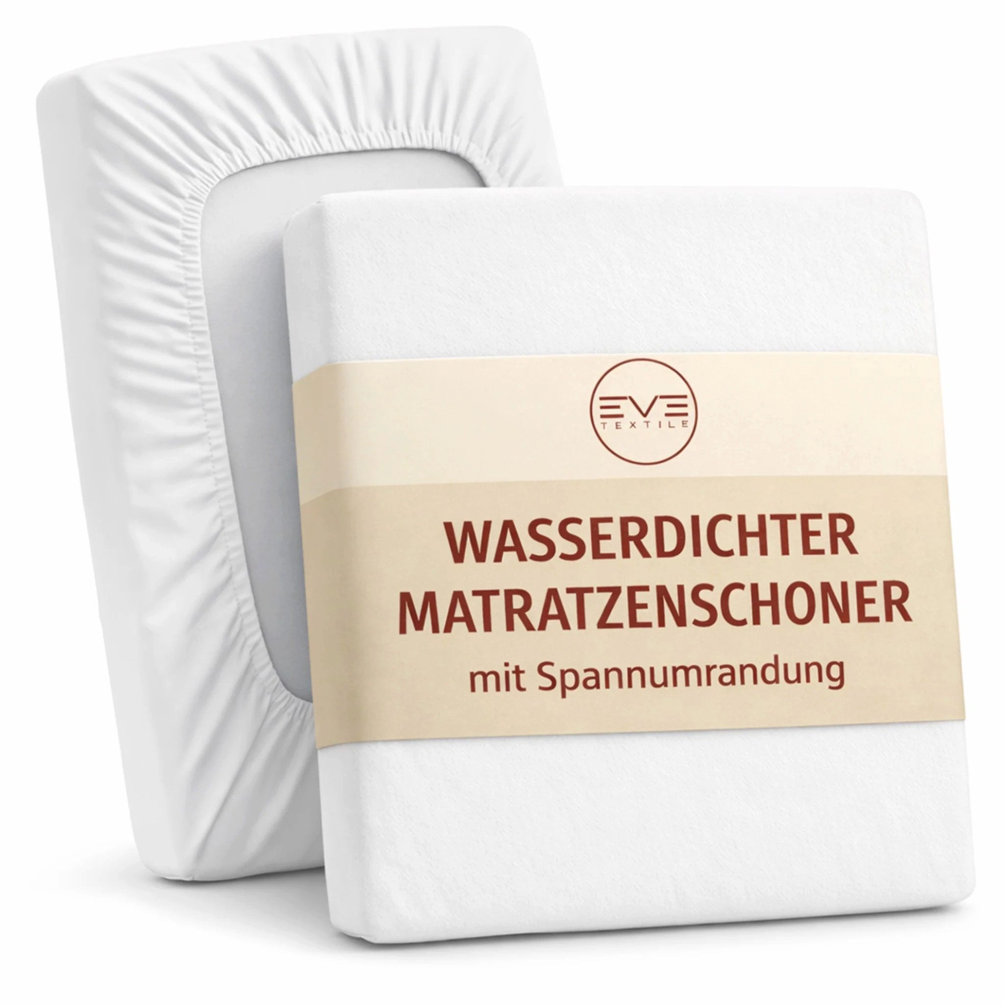 Inkontinenzauflage Wasserdichter Matratzenschoner Matratzenauflage Nässeschutz Eve Textile GmbH, Wasserdicht, Auflage, Rundumgummizug, Elastisch, Matratzen, Schoner