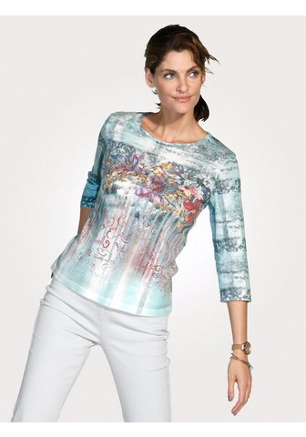 Пуловер с grafischen и floralen дизайн...