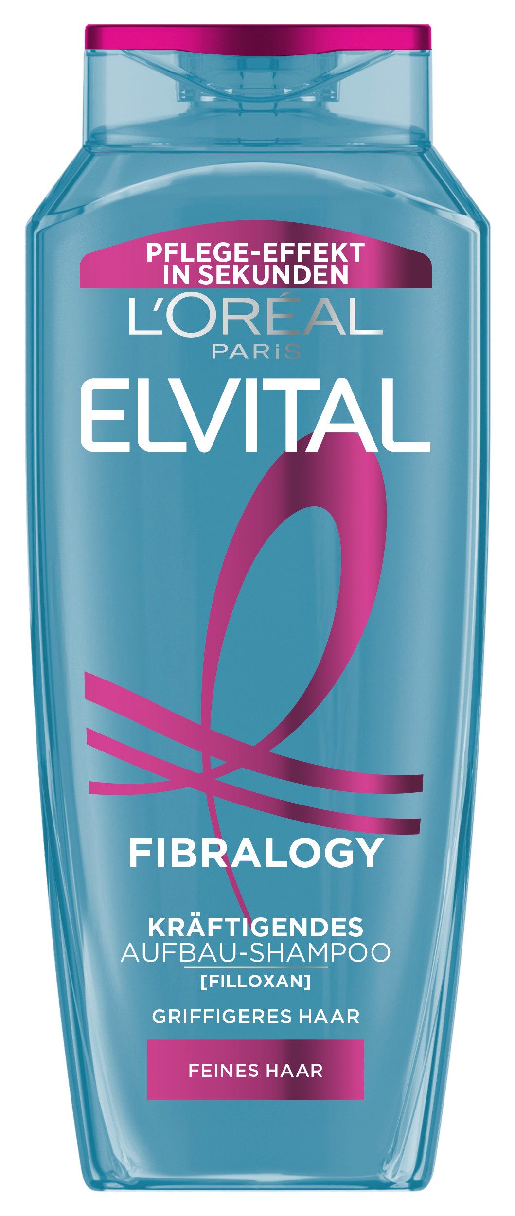 L'ORÉAL PARIS Haarshampoo L'Oréal Paris Elvital Fibralogy Shampoo, Packung, 6-tlg., Für feines Haar, mit dem Wirkstoff Filloxane, sichtbar volleres Haar.