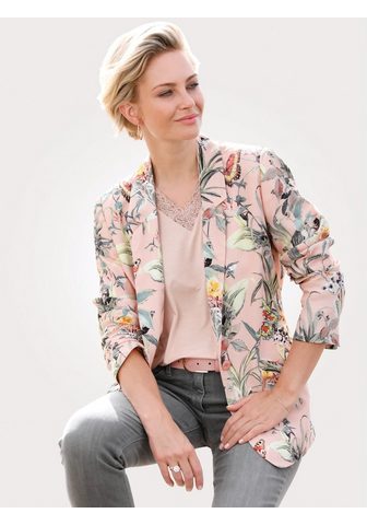 Пиджак с цветочный Druckdessin