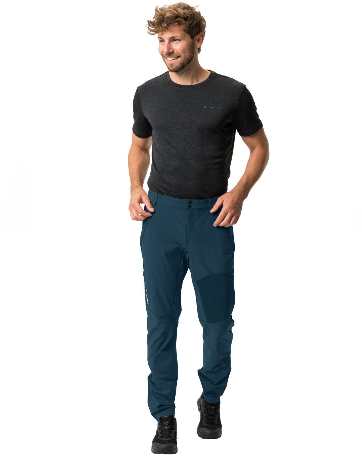 VAUDE Funktionshose Men's Scopi Pants III (1-tlg) schnellstrocknende und strapazierfähige Outdoor-Hose