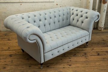 JVmoebel Chesterfield-Sofa, Textil Sofa Stoff Couch Chesterfield big sofas xxl couchen Sitz
