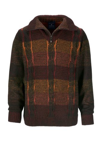 Пуловер с Troyer-Kragen