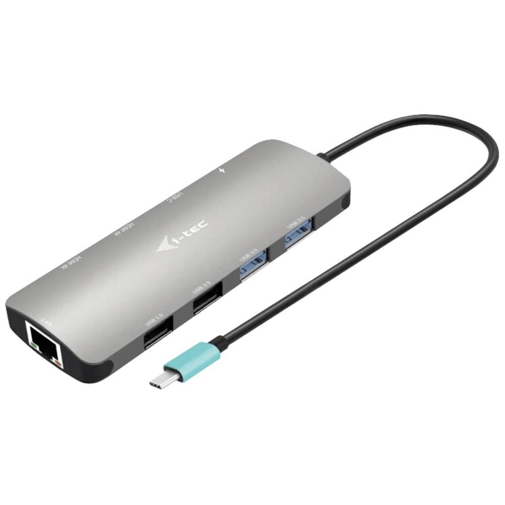 I-TEC Laptop-Dockingstation USB-C® Dockingstation C31NANOHDM2DOCPD, inkl. Ladefunktion