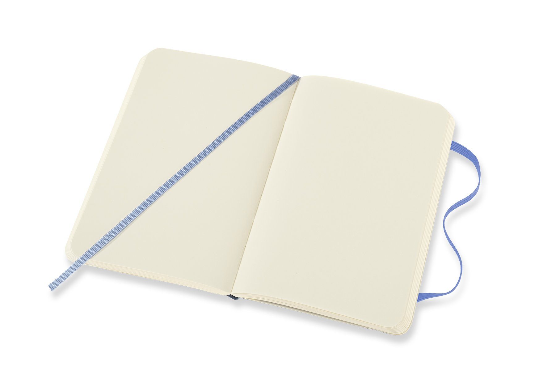 Hortensien Classic 70g-Papier Soft - Einband (9x14) Notizbuch, mit Blau P/A6 MOLESKINE - weichem - - Pocket Collection Cover