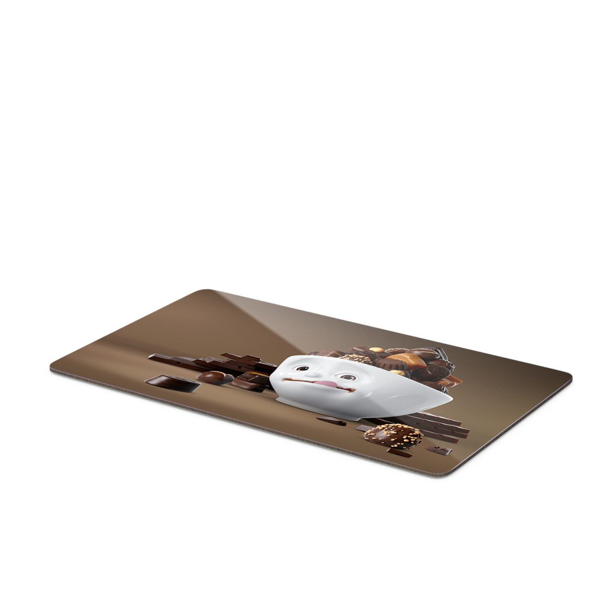 FIFTYEIGHT PRODUCTS Brotschneidebrett Frühstücksbrettchen Sweet Choco