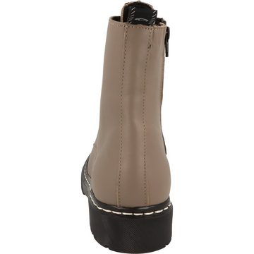 Tamaris 1-25269-41 Damen Schuhe schlichte Winter Boots Schnürstiefel Reißverschluss