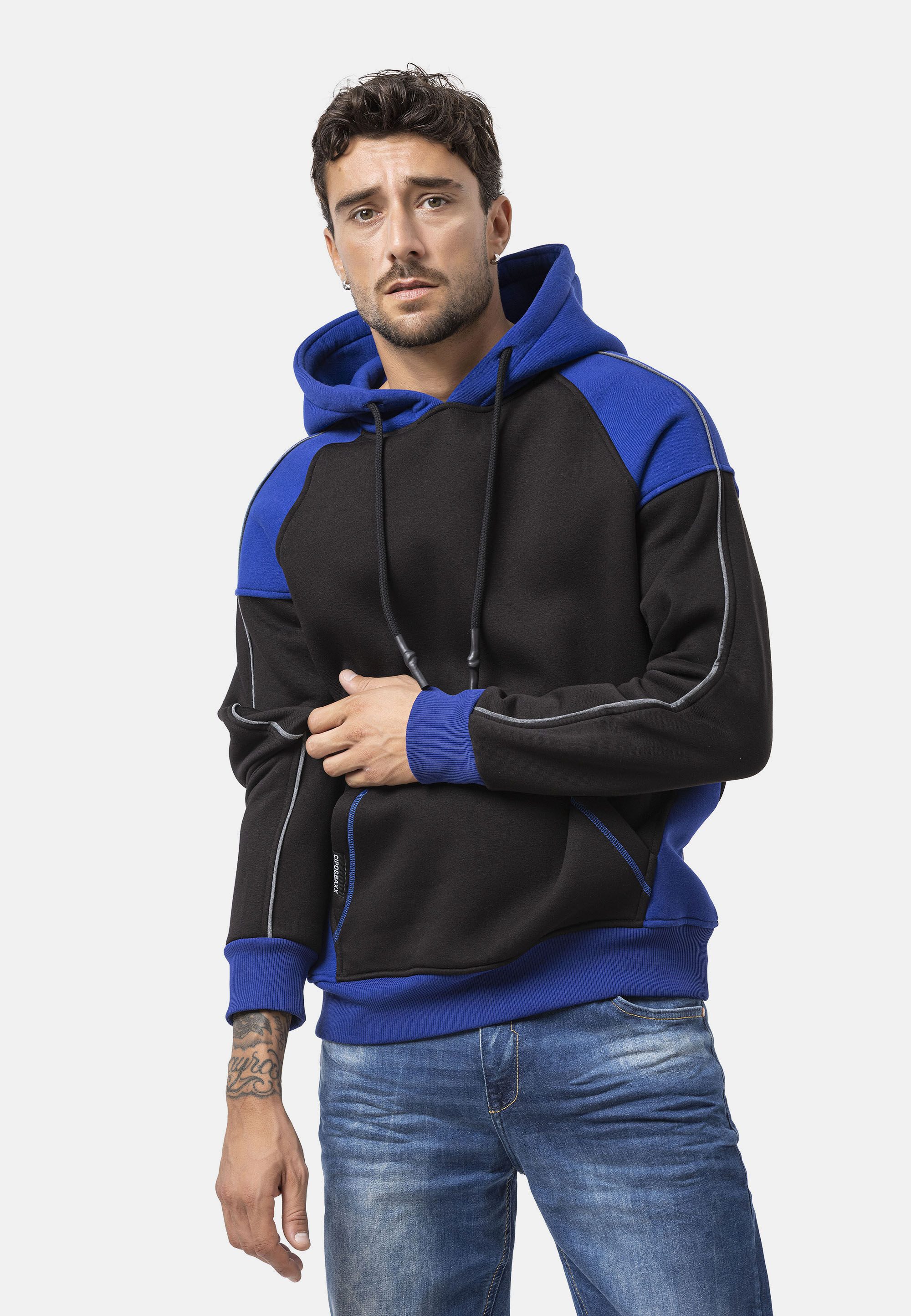 Cipo & Baxx Sweatshirt CL591 (1-tlg) mit Kapuze