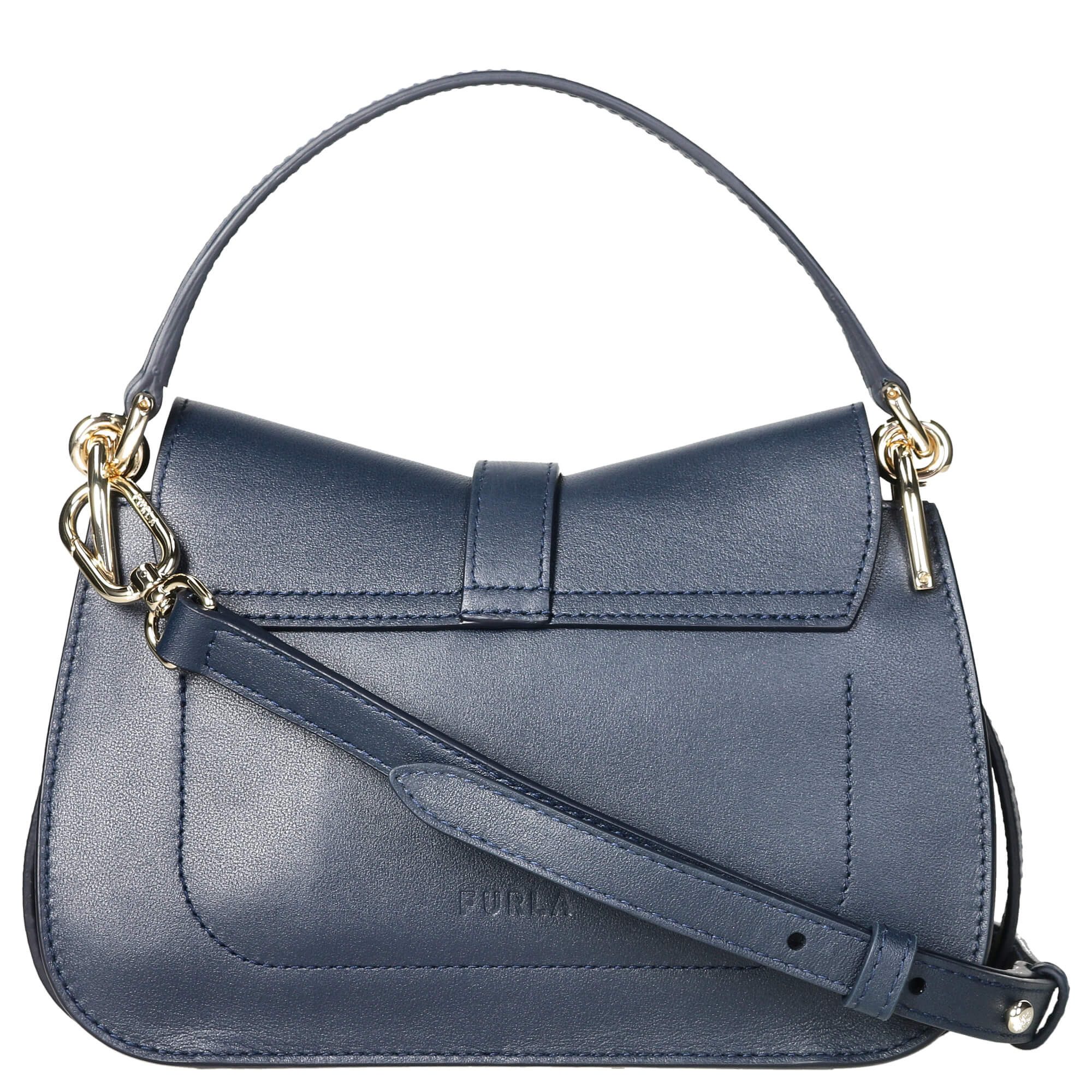 Furla Umhängetasche Flow Mini - Schultertasche 21.5 cm (mediterraneo)