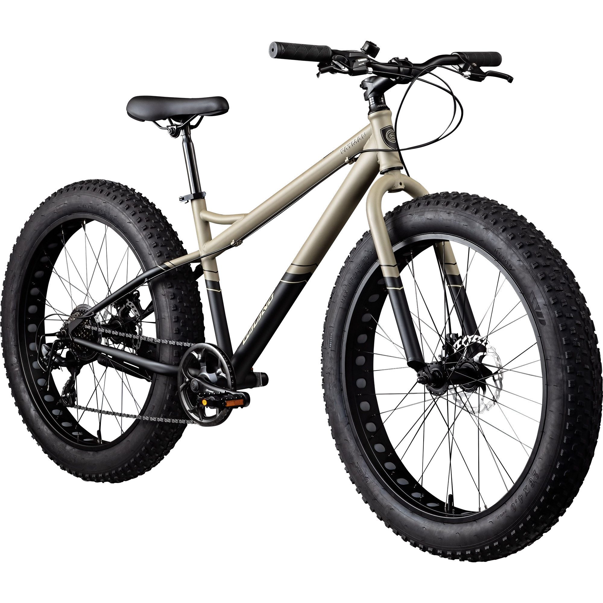Galano Mountainbike Fatman 4.0, 7 Gang, Kettenschaltung, 26 Zoll Fatbike für Damen und Herren 155 - 180 cm MTB Fahrrad Fat Bike