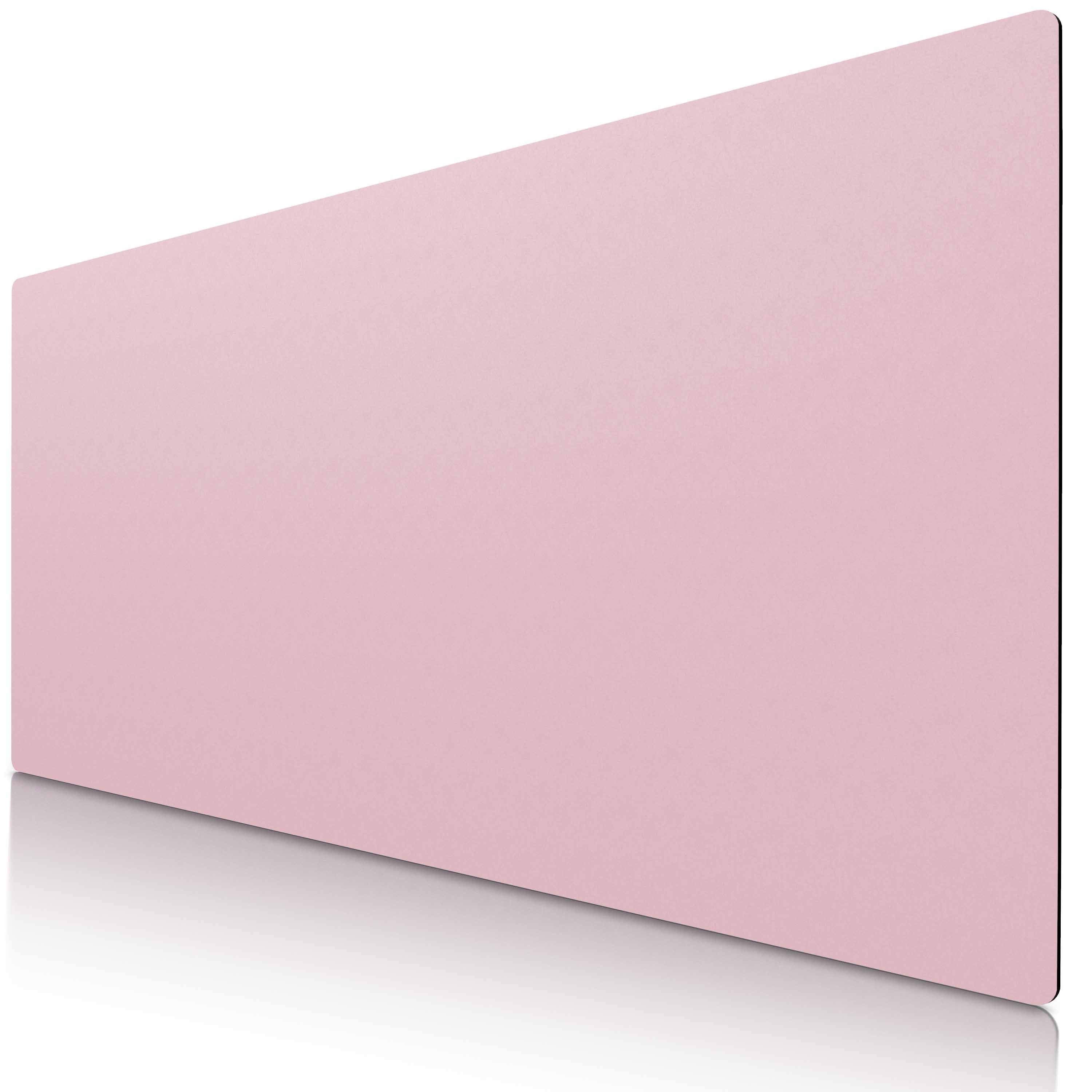 CSL Mauspad XXL Mousepad 900 x 400 x 3 mm, Tischunterlage, Elegante Leder Optik (1-St), rutschfest, abwaschbar, Office Schreibtischunterlage, rose