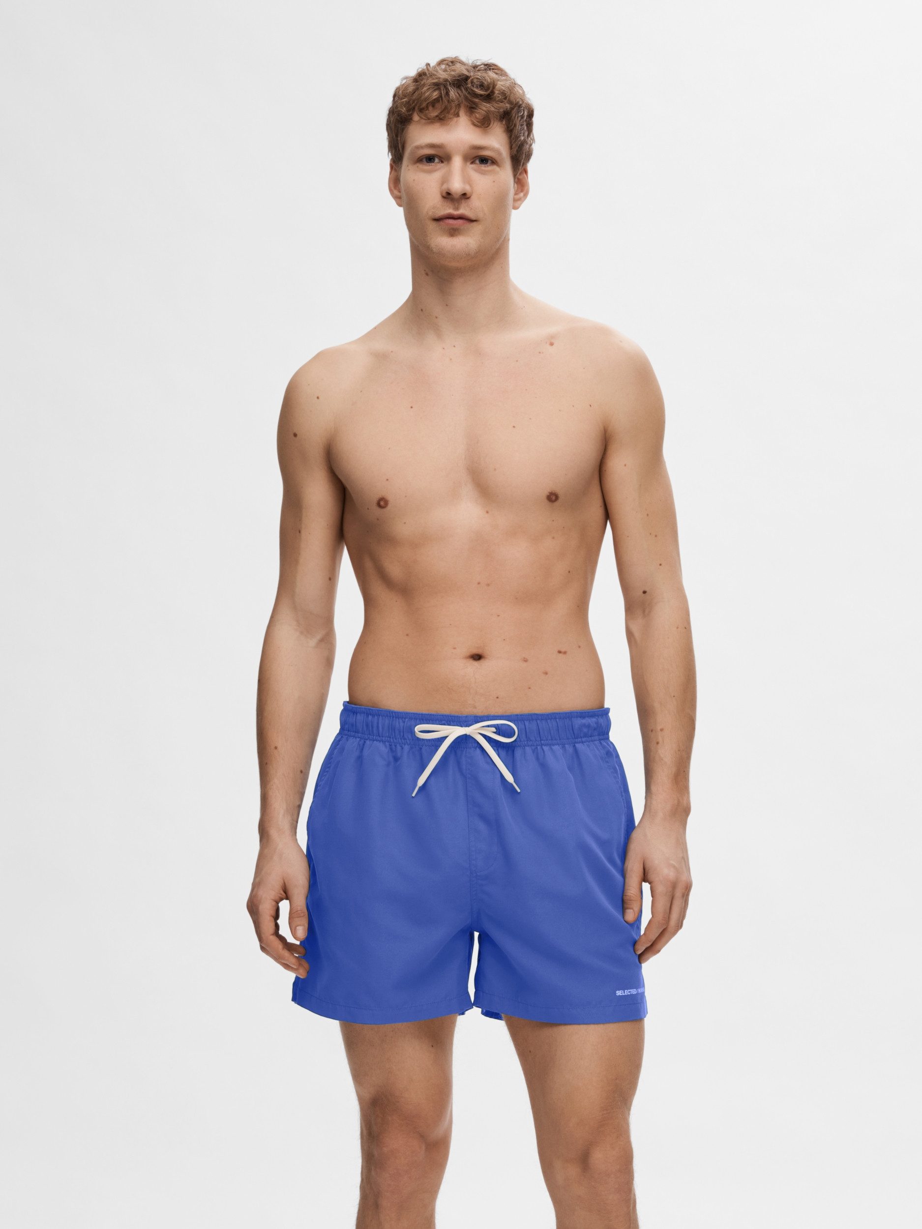 SELECTED HOMME Badeshorts Badeshort - Badehose Selected - moderne Basic Swimpant