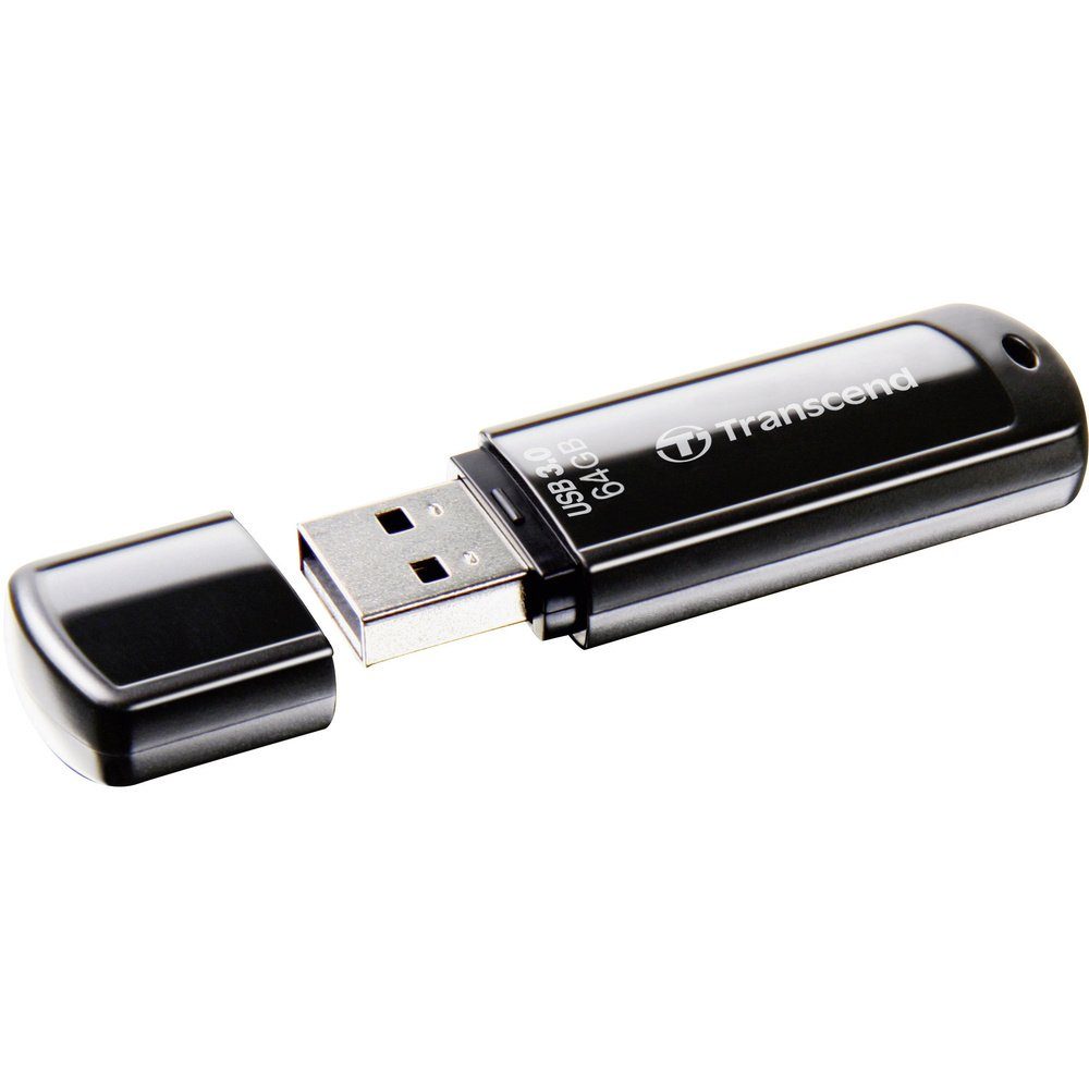 Transcend Transcend JetFlash® 700 USB-Stick 64 GB Schwarz TS64GJF700 USB-A (USB USB-Stick