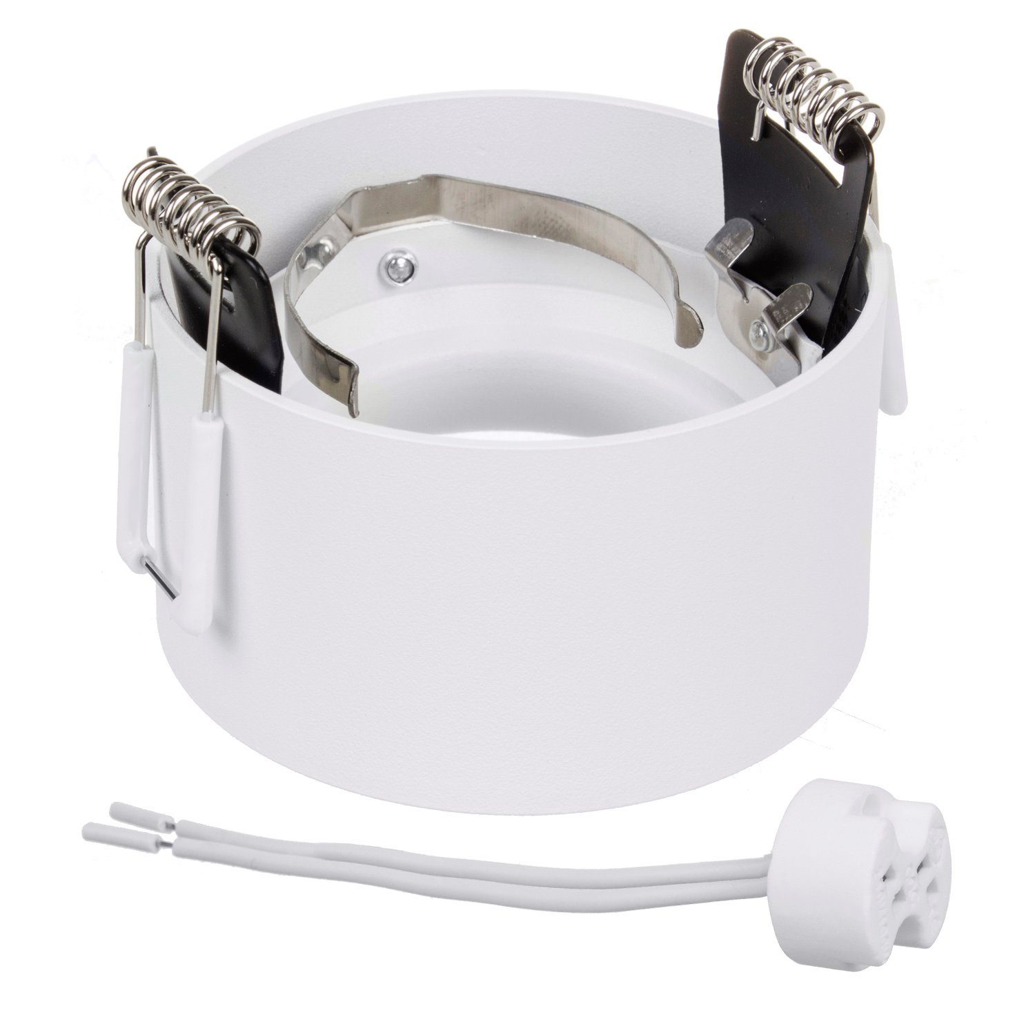 Maclean Einbauleuchte MCE457, ohne Leuchtmittel, GU5.3 [MR16] Fassung für 12V LED u. Halogen [max. 35 W Leistung] IP20