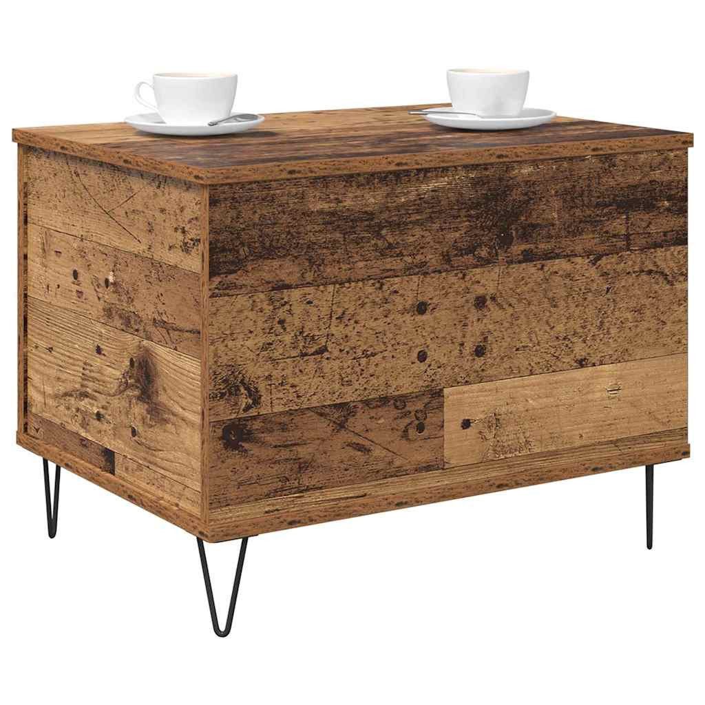 vidaXL Couchtisch Couchtisch Altholz 60 x 44,5 x 45 cm Holzwerkstoff (1-St)