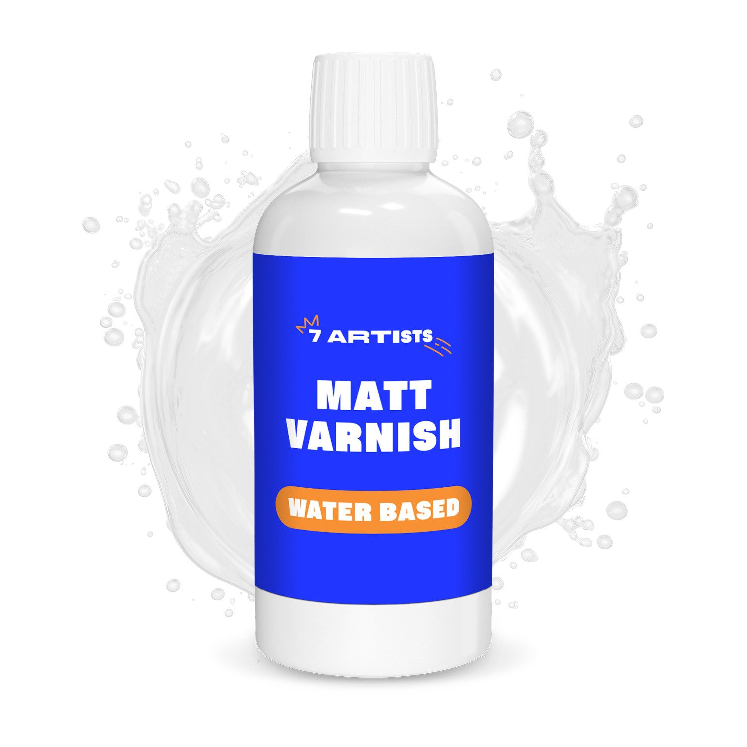 Klarlack 7 Artists Acryllack Matt/Glänzend – 120–1000 ml, Wasserbasiert