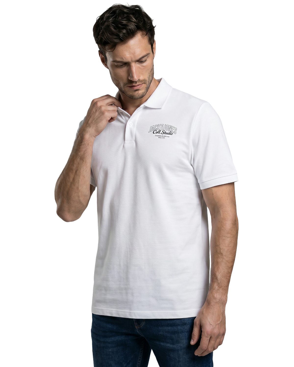 Jack & Jones Poloshirt (Spar-Set, 3er-Pack) mit besticktem Logo