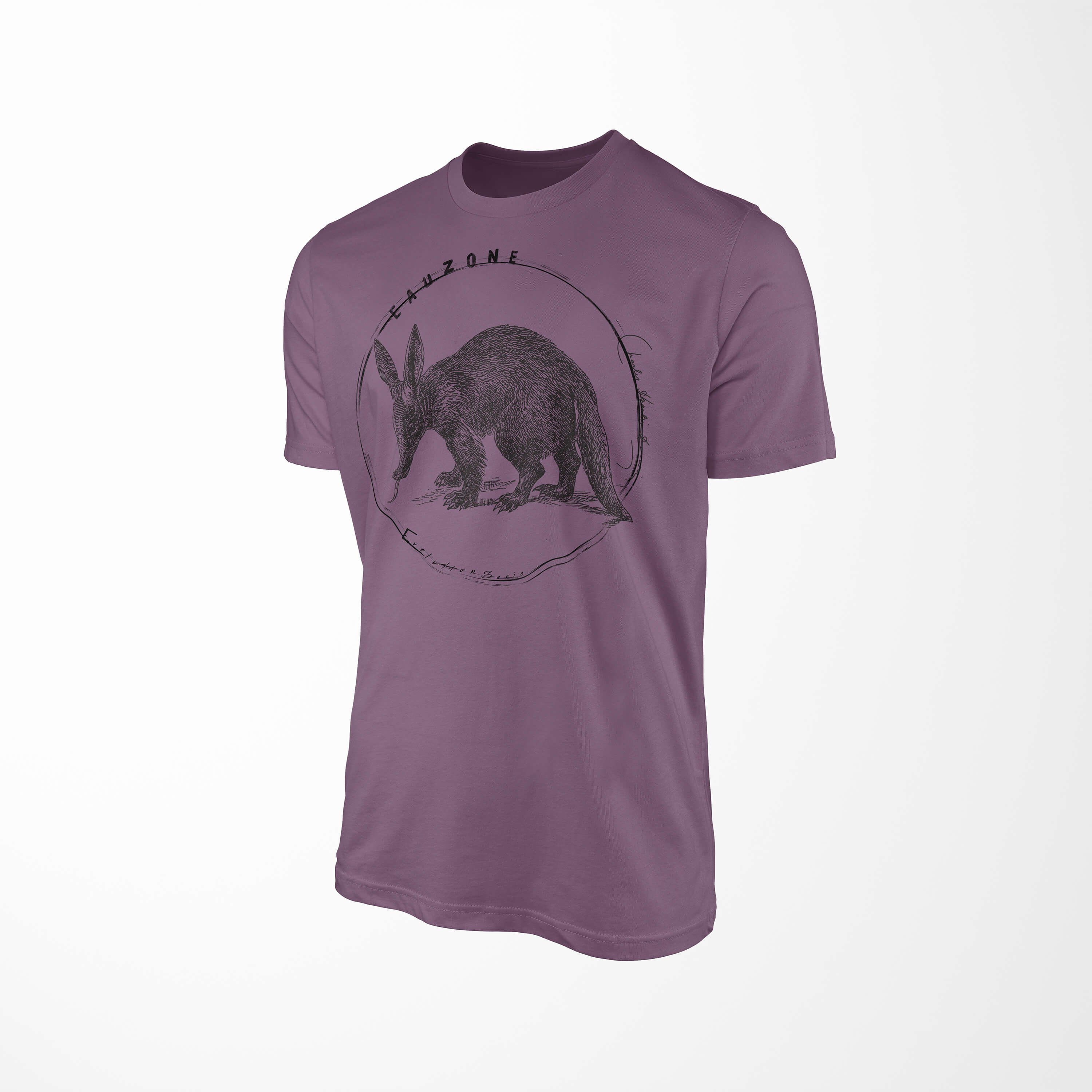T-Shirt Evolution Herren Sinus Shiraz Art Erdferkel T-Shirt