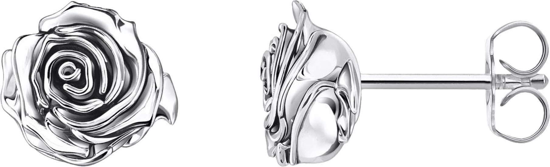 THOMAS SABO Paar Сережки-гвоздики Midnight Rose