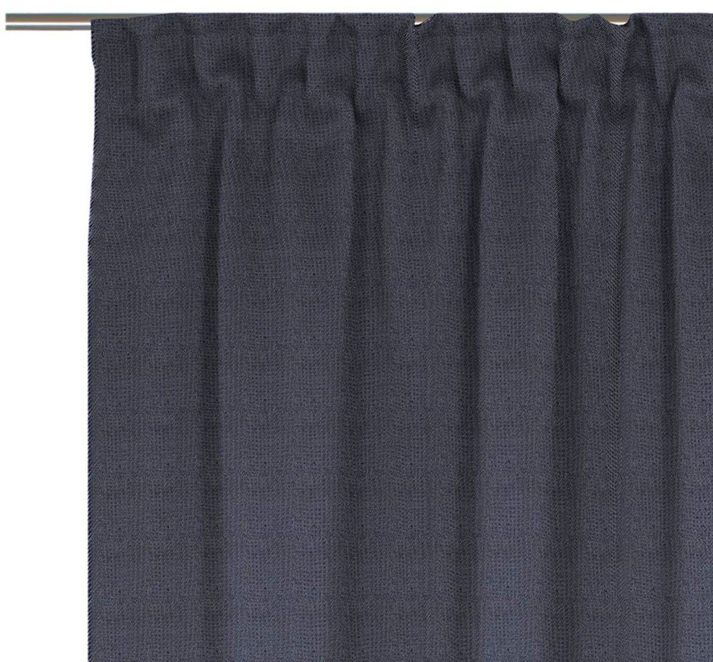 Wirth, Uni Collection, blickdicht, nach Multifunktionsband (1 Vorhang Maß St), dunkelblau