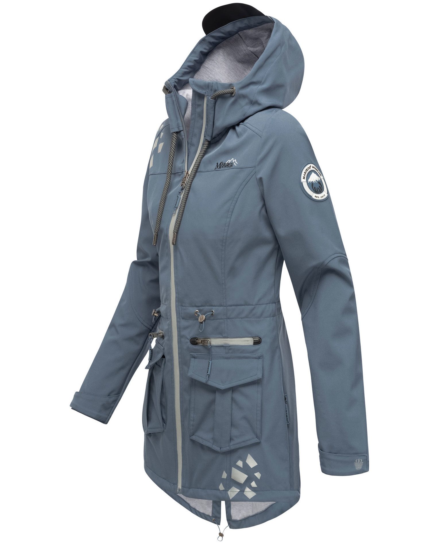 Marikoo Softshelljacke aus wasserabweisendem Obermaterial