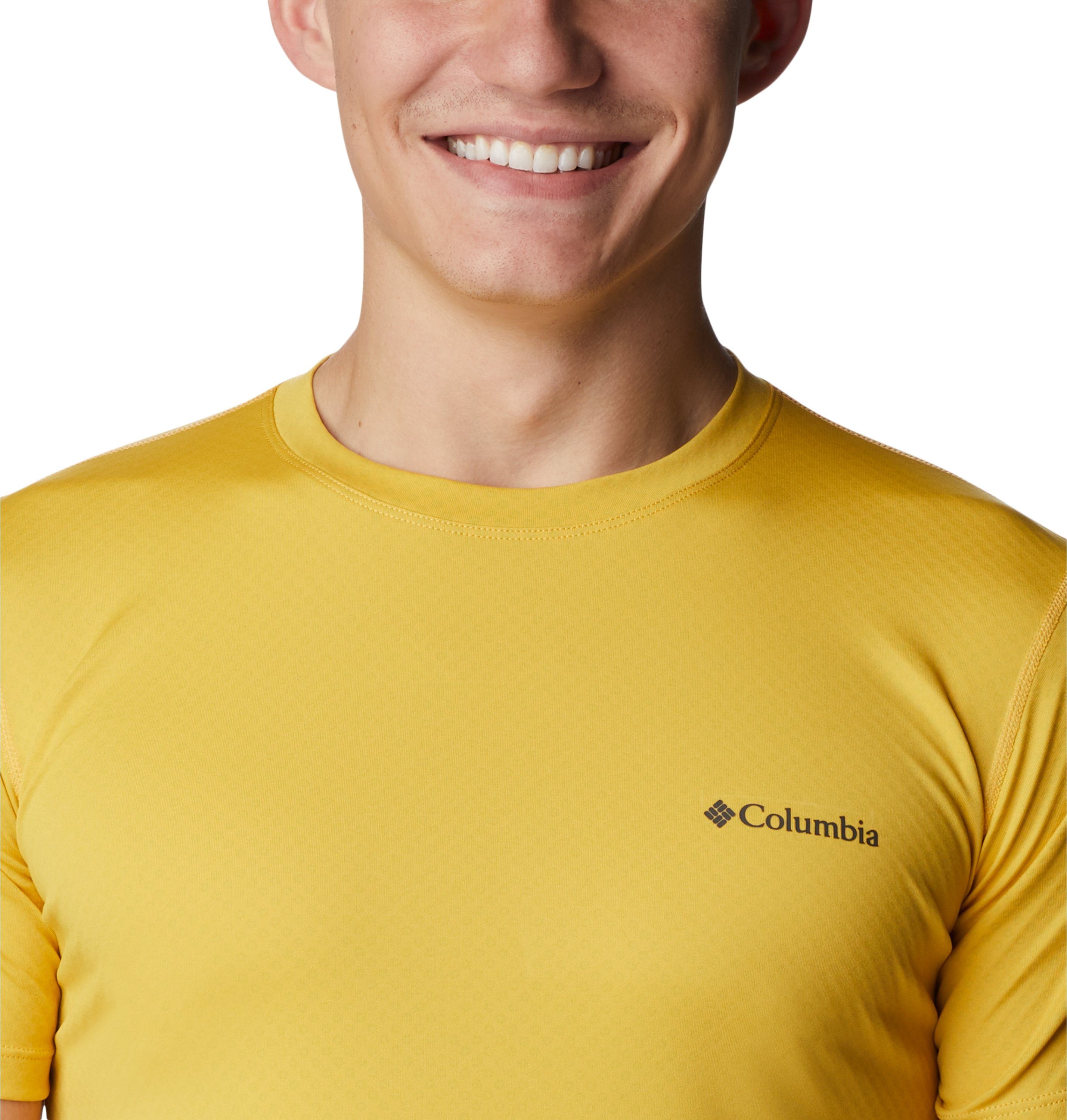 Columbia T-Shirt Columbia Sleeve Golden Zero Rules Nugget, Ancient Fossil Shirt Short Herren