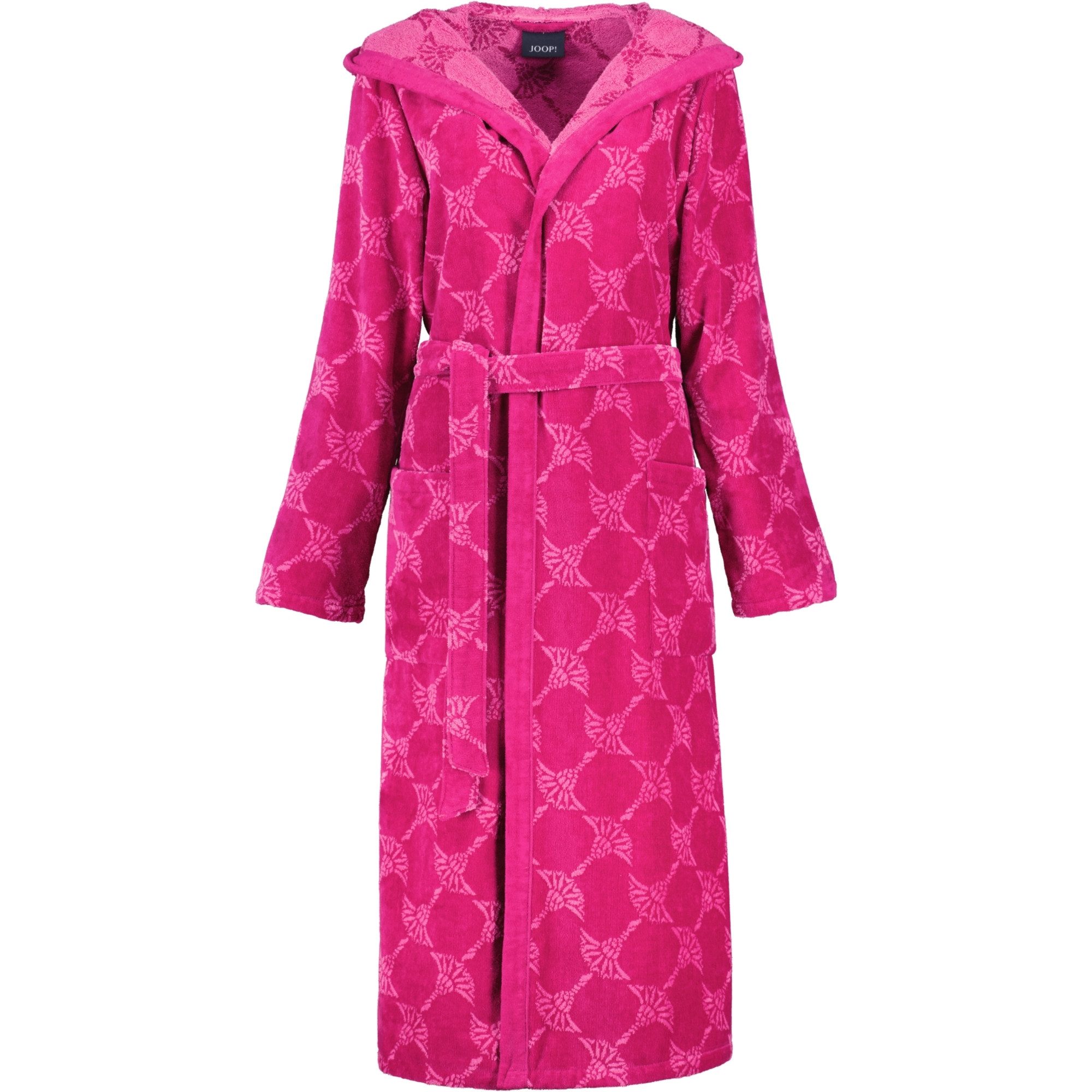 JOOP! Damenbademantel Cornflower 1646 Kapuze Velours, Kapuze, 100% Baumwoll günstig online kaufen