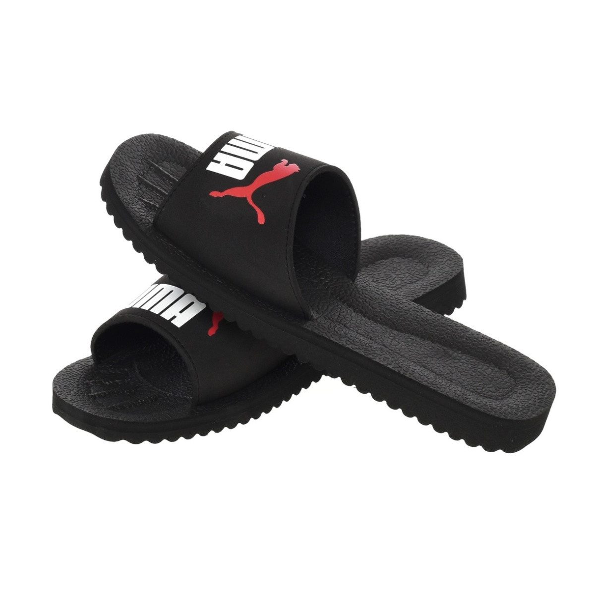PUMA Purecat schwarz/weiss/rot - 1 Paar Badeschuh günstig online kaufen