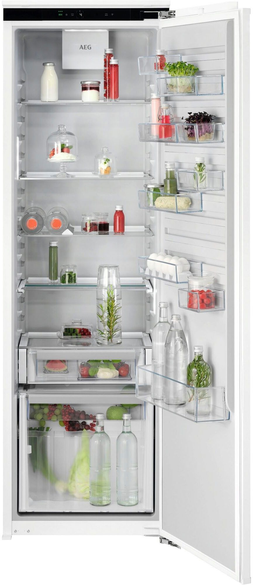 AEG Einbaukühlgefrierkombination 6000 TK6FS181CC 923584303, 176,9 cm hoch, 55,7 cm breit, DynamicAir: Für gleichmäßige Kälteverteilung