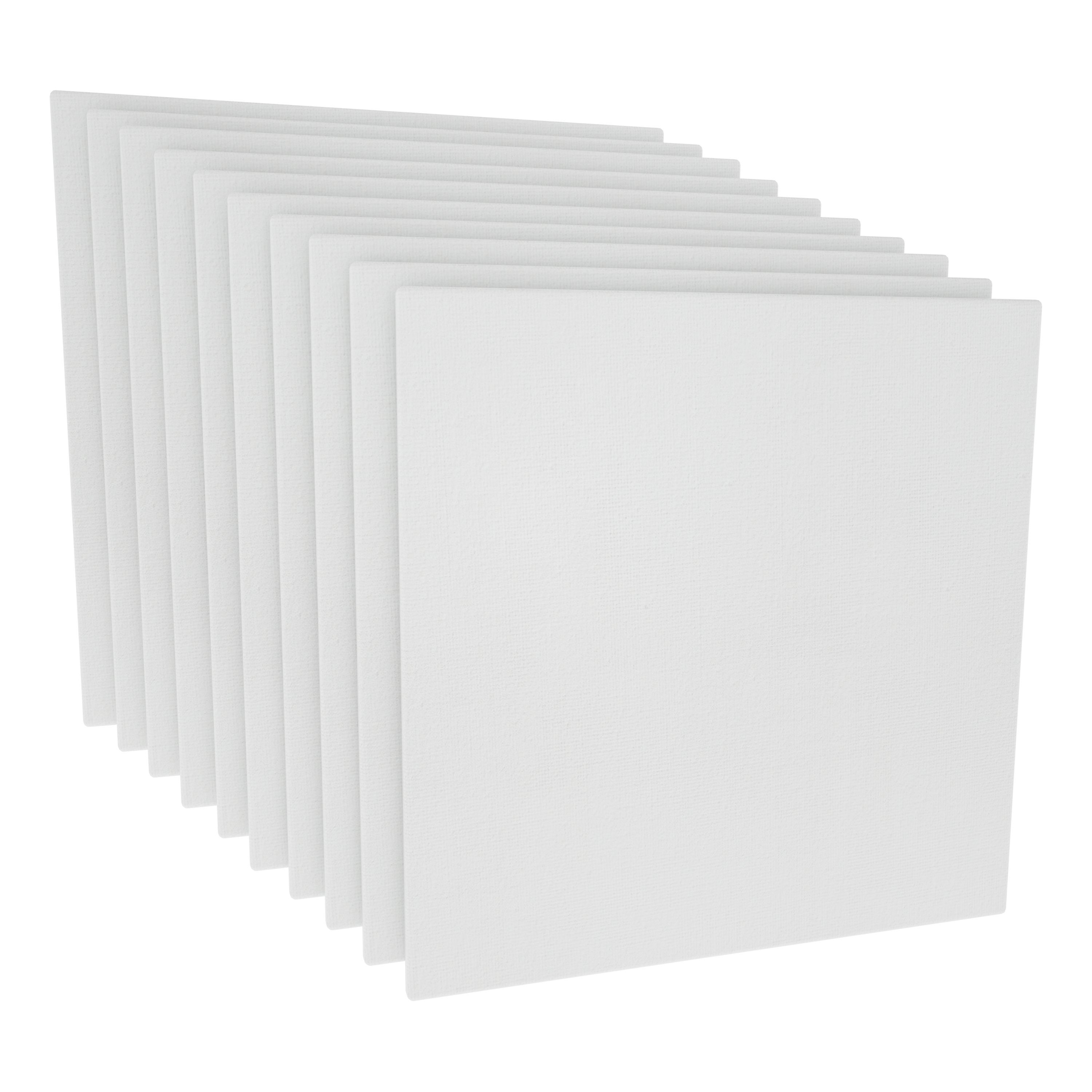 VBS Papierkarton Malpappen, 10 x 10 cm 10er-Pack