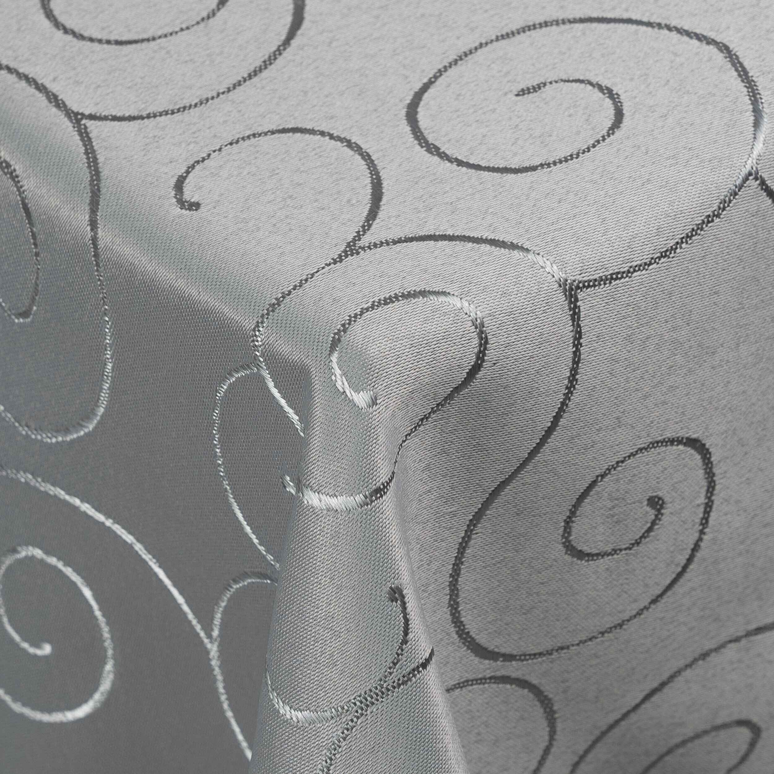 DecoHomeTextil Heimtextilmanufaktur Tischdecke Kringel Circle Tafeldecke günstig online kaufen