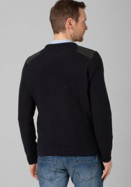 TIMEZONE Strickpullover Fabricmix Crewneck Sweater