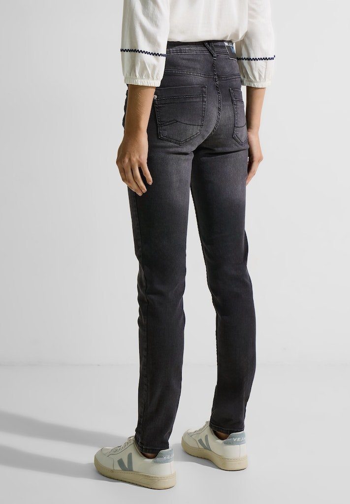 Cecil Bequeme Da.Jeans / Style Scarlett Washe NOS Cecil / Black Jeans