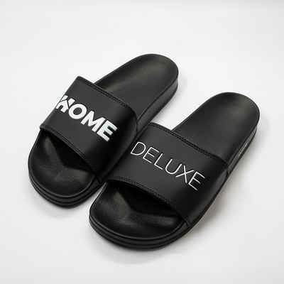 HOME DELUXE Pantoletten LEPI Unisex Schlappen Badesandale, Slides, Hausschuhe, Badeschuhe